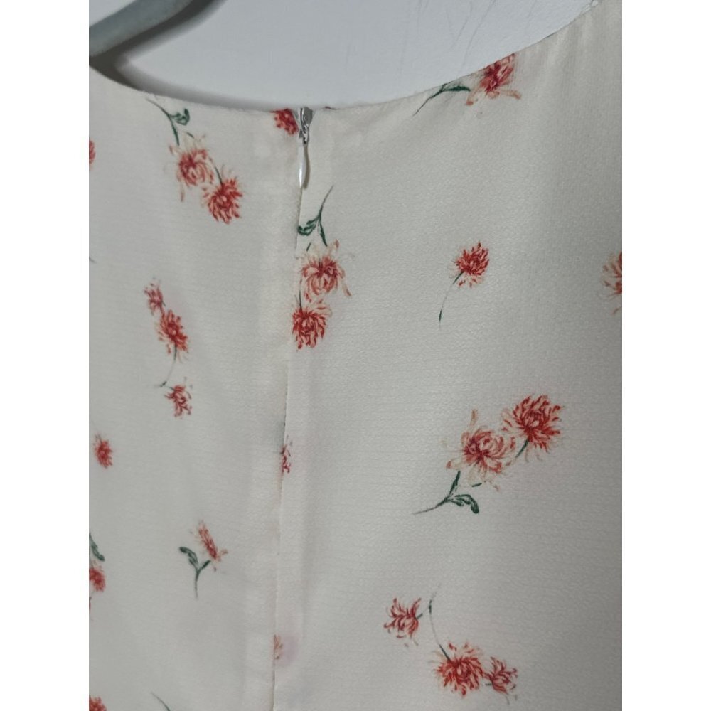 BB Dakota Scattered Daisy Bubble Sleeve Mini Dress size 6 cottagecore - Picture 8 of 13